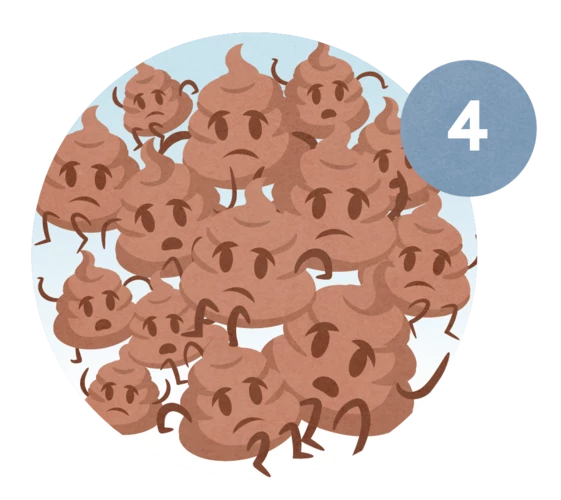 Tabla de popó - ¿Qué significa la popó de tu bebé?