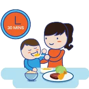 Mantener el peso saludable de tu hijo