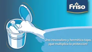 Friso introduce su Nueva Tapa Smart Lid: ¡Más limpia y más higiénica que nunca antes! ¡Sólo ábrela para que disfrutes más del cuidado!