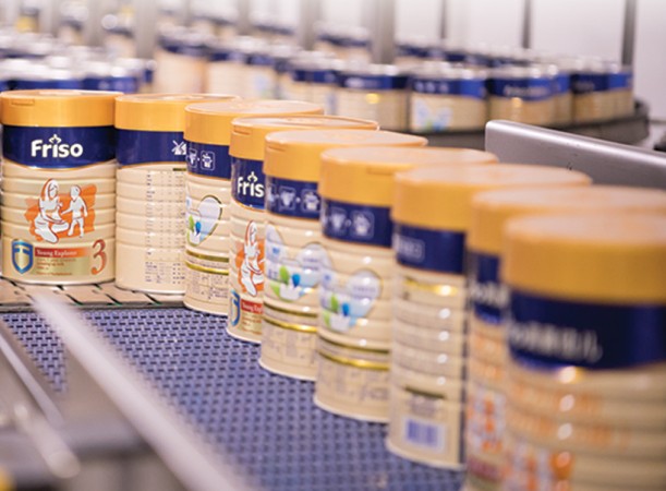 Packaging in the factory process